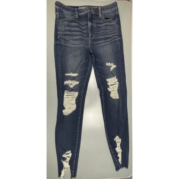 American Eagle Outfitters Denim - AMERICAN EAGLE   JEAN'S Super Stretch Women's Super Hi-Rise Jegging Size 12
